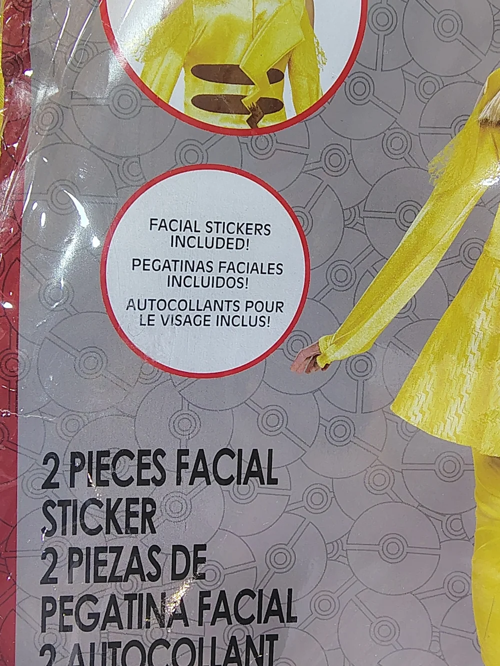 Disguise Yellow Pikachu-Inspired Girls Costume Set with Ear Headband - Picture 6 of 8